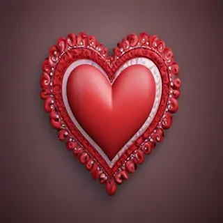 wallpaper 3d heart