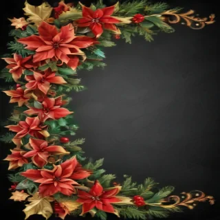 christmas border clipart
