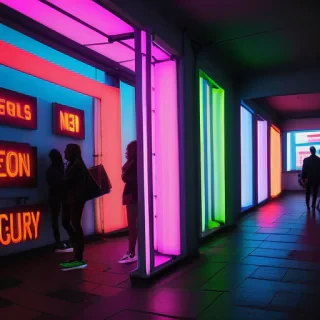 neon colors