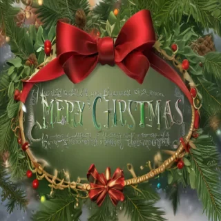 merry christmas transparent