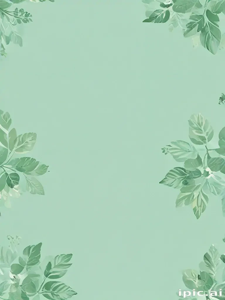 mint green background