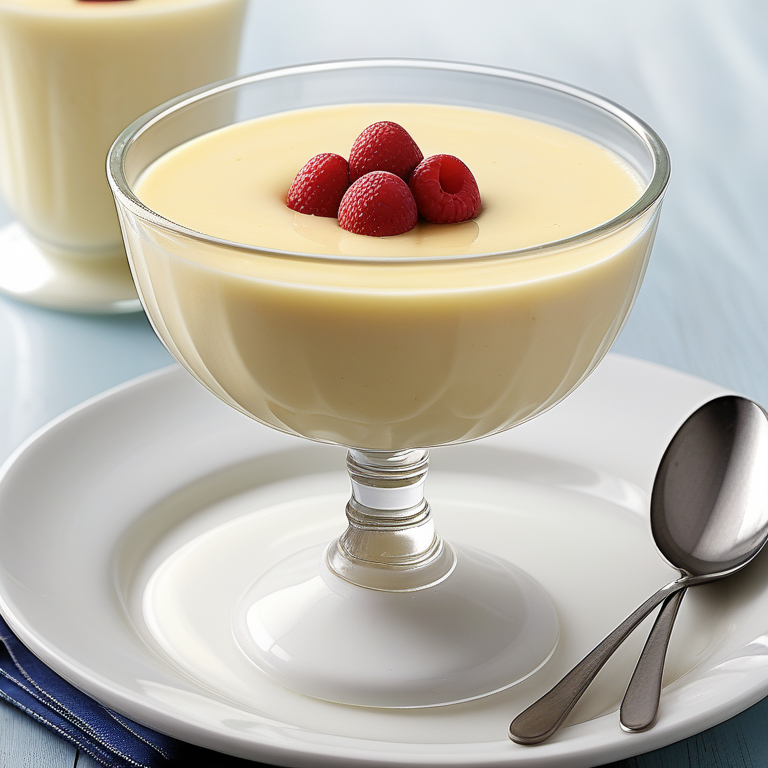 vanilla pudding recipe no eggs