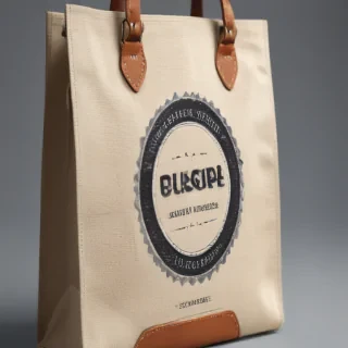 canvas bag mockup