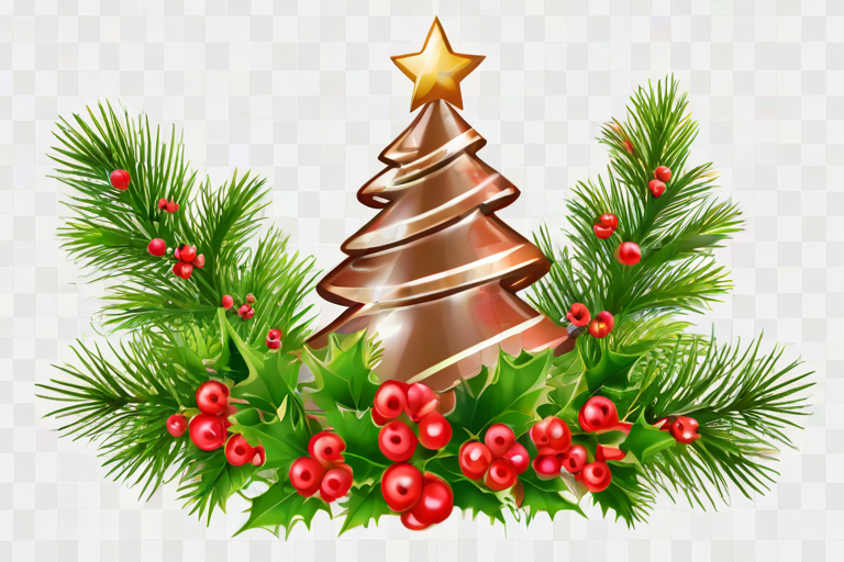 christmas clip art transparent background