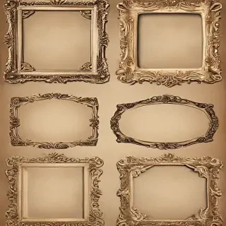 vintage frames png