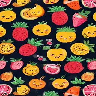 cute fruit backgrounds