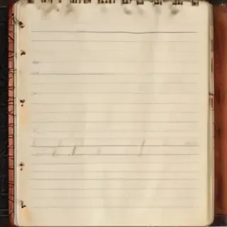 notebook page background