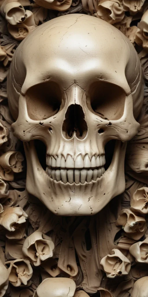 skull background