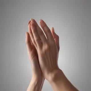 praying hands transparent background
