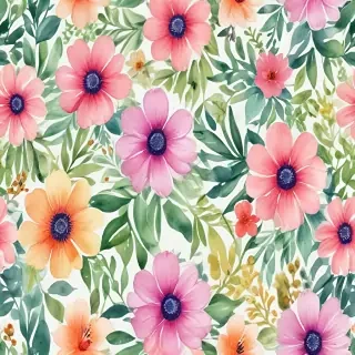 flower watercolor background