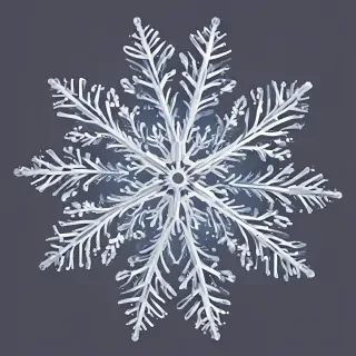 snowflake clipart free
