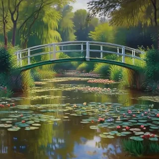 monet paintings wallpaper