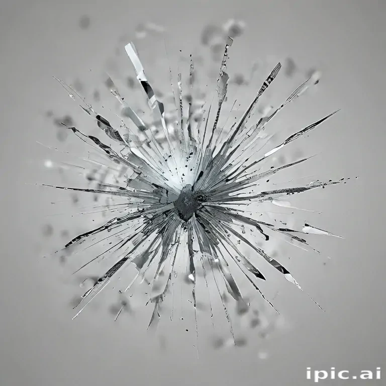 glass shattering png