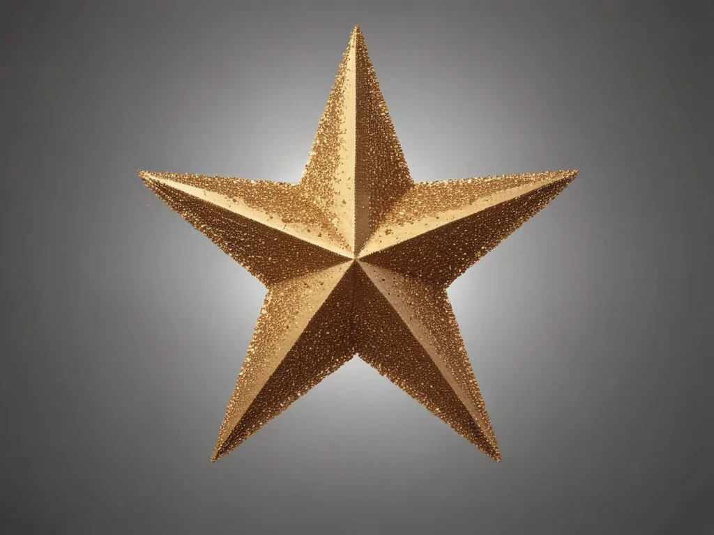 glitter star png
