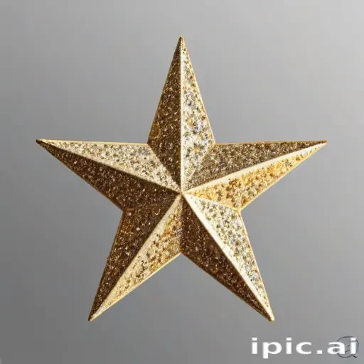 glitter star png