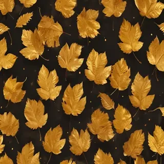 golden leaves background