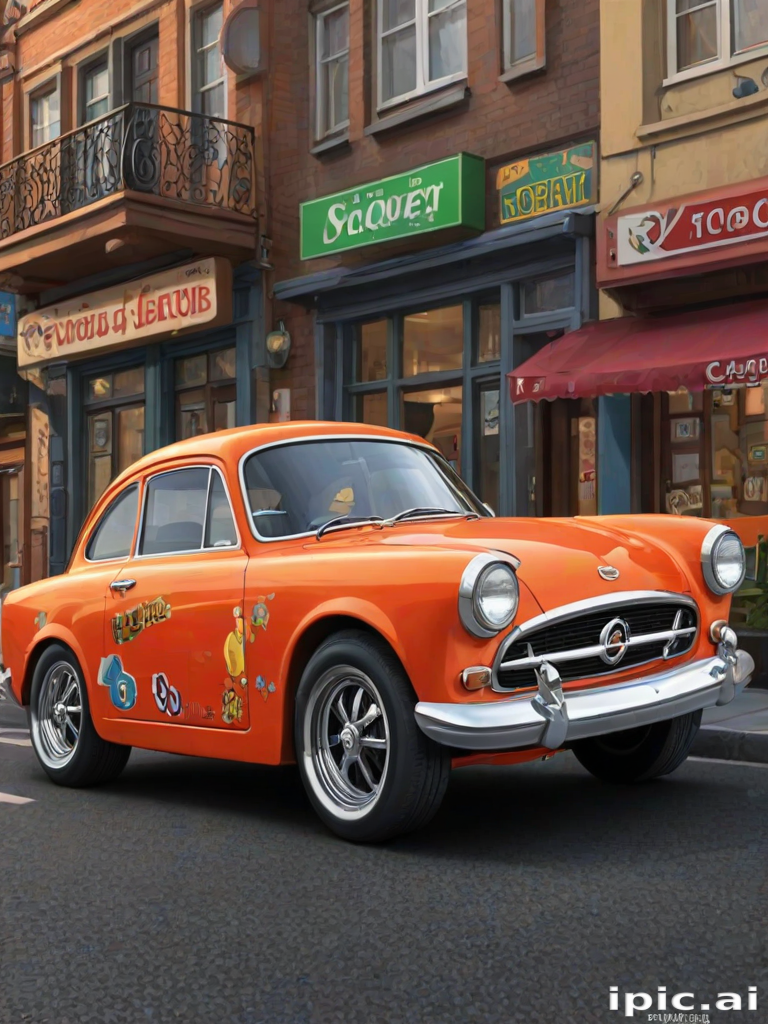 cartoon car wallpaper