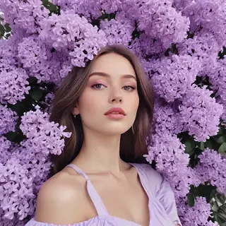 lilac aesthetic