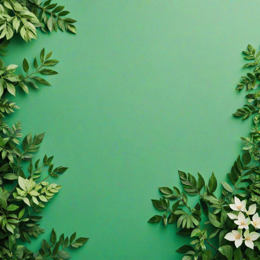 aesthetic green background