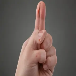 finger point png