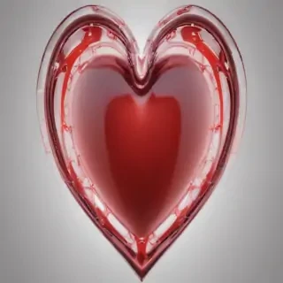heart outline transparent