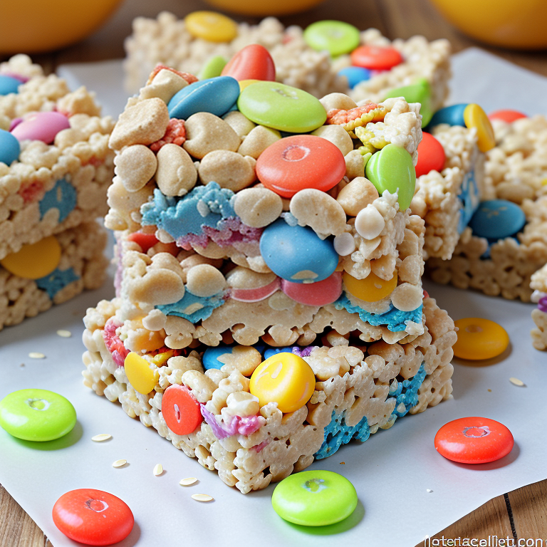 fruity pebbles rice krispie treats