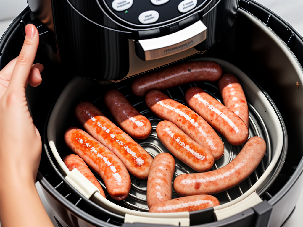 can i cook sausages in an air fryer