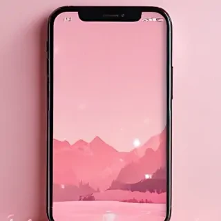 cute aesthetic pink wallpaper