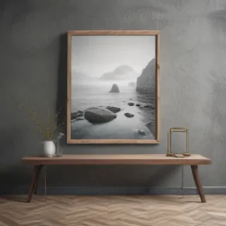 free wall art mockup