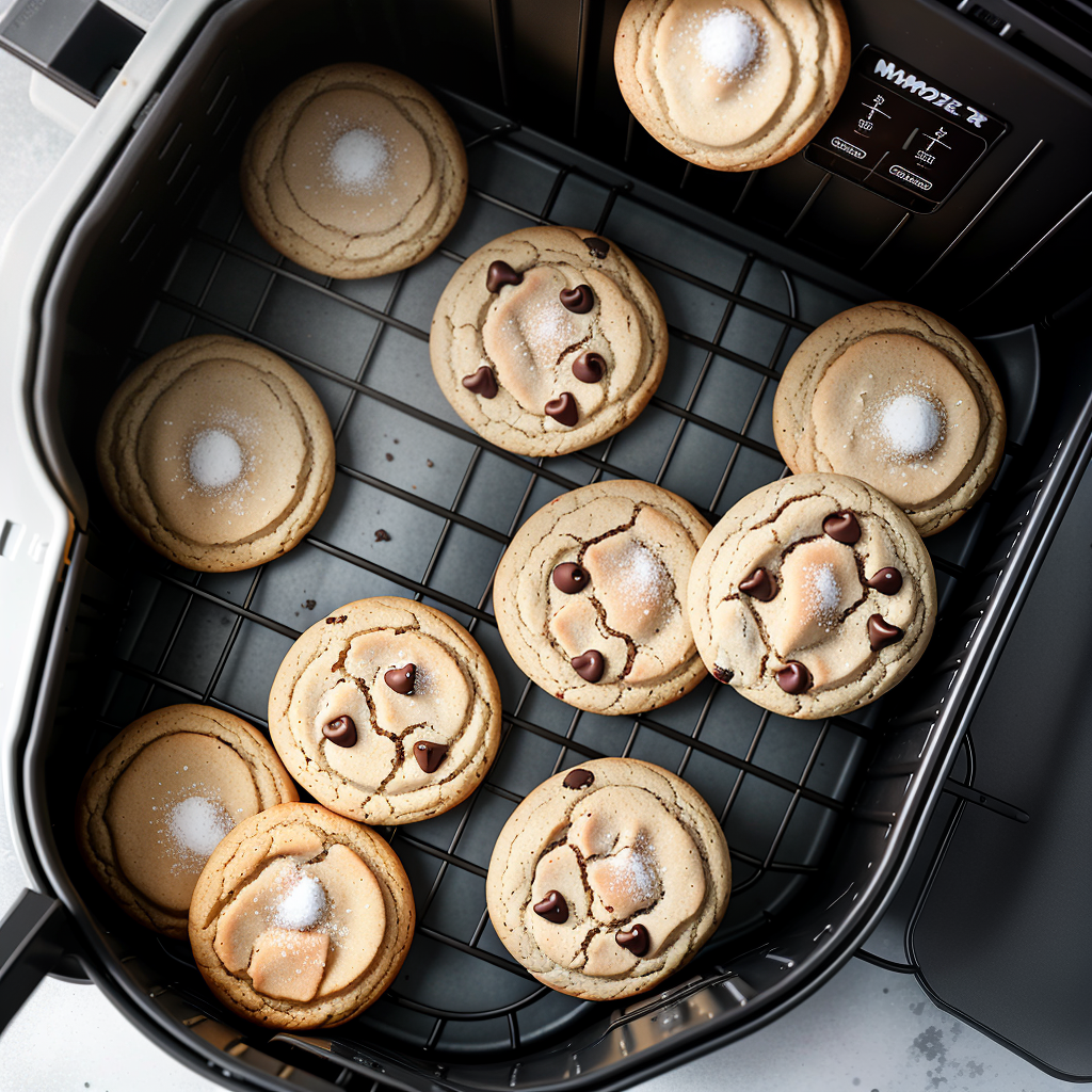 frozen cookies in air fryer