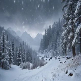 snowing png