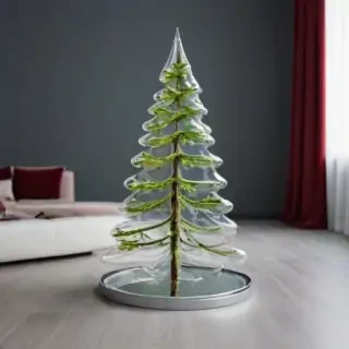 transparent christmas tree