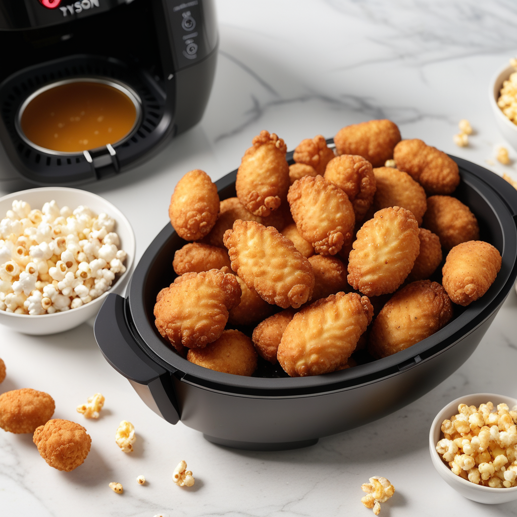 tyson popcorn chicken air fryer