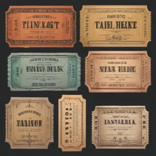 ticket clip art