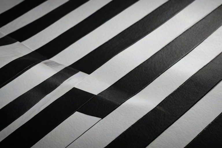 black and white checkered background