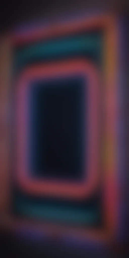 neon frame
