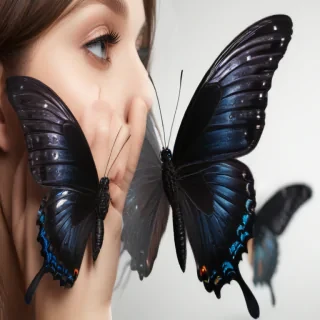 black butterfly png