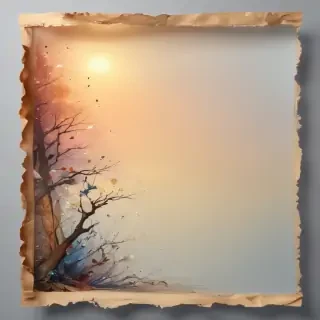 transparent background ripped paper