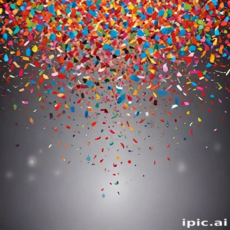 confetti vector