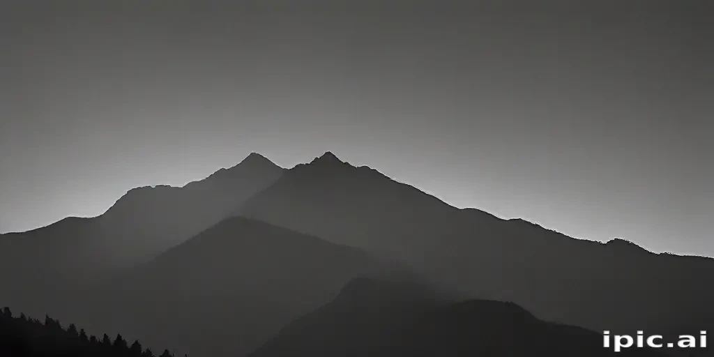 mountain silhouette