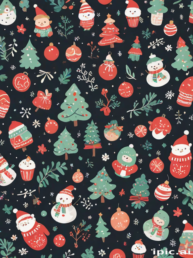 cute aesthetic christmas wallpapers