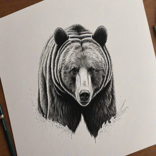 bear drawing images
