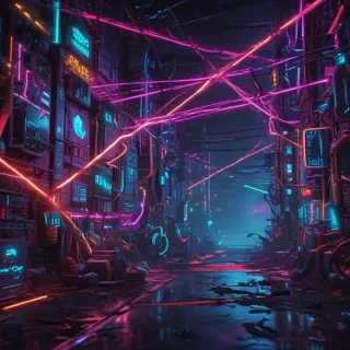 coolest neon wallpaper