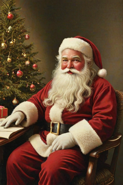 vintage santa images