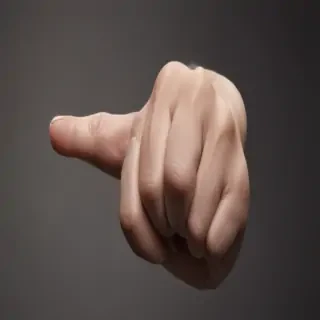 pointing finger png