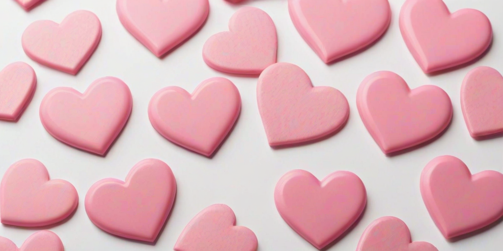 pink hearts png