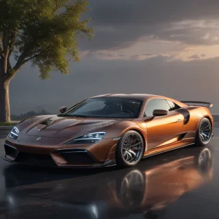 car no background