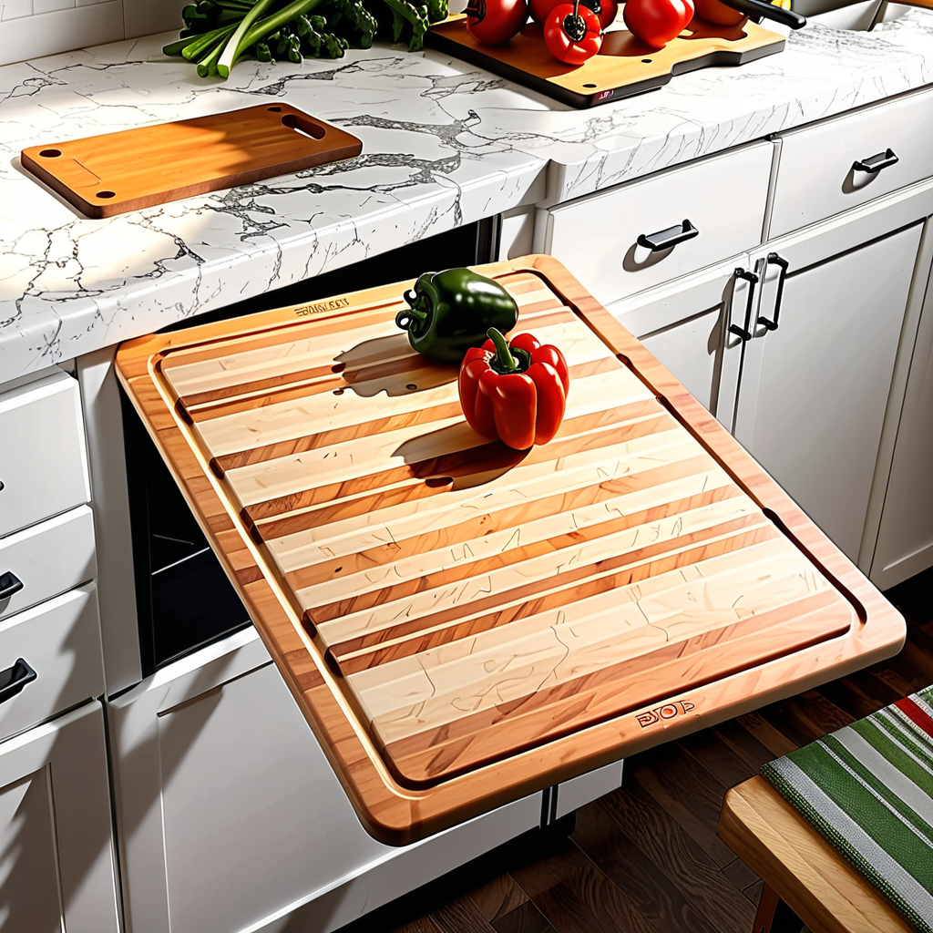 pull out cutting board replacement