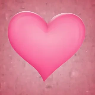 pink heart clipart