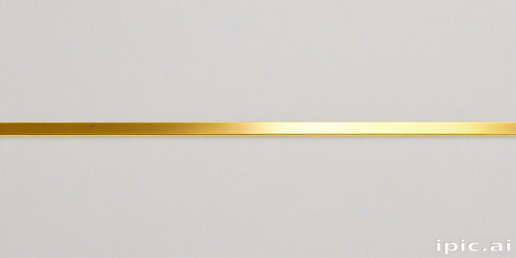 golden line png
